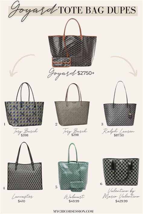 Top Goyard Tote Bag Dupes: Budget.